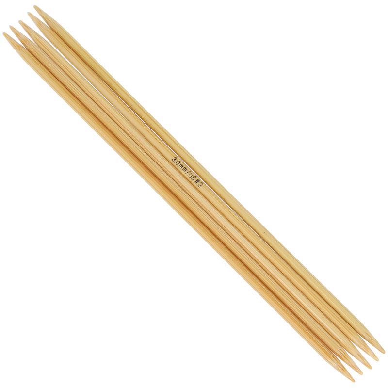 set sokkenbreinaalden 15 mm - bamboo