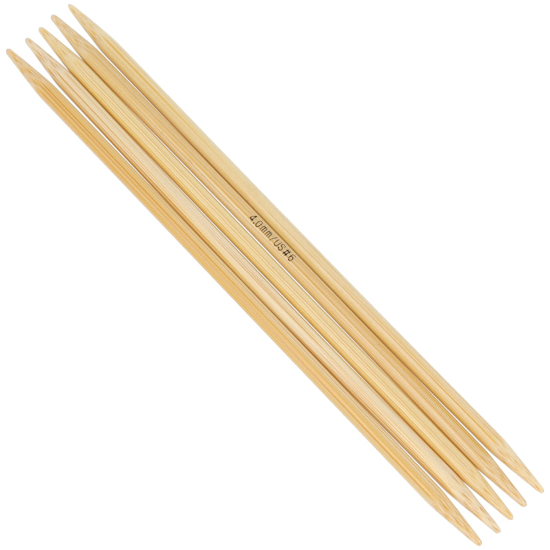 set sokkenbreinaalden 15 mm - bamboo