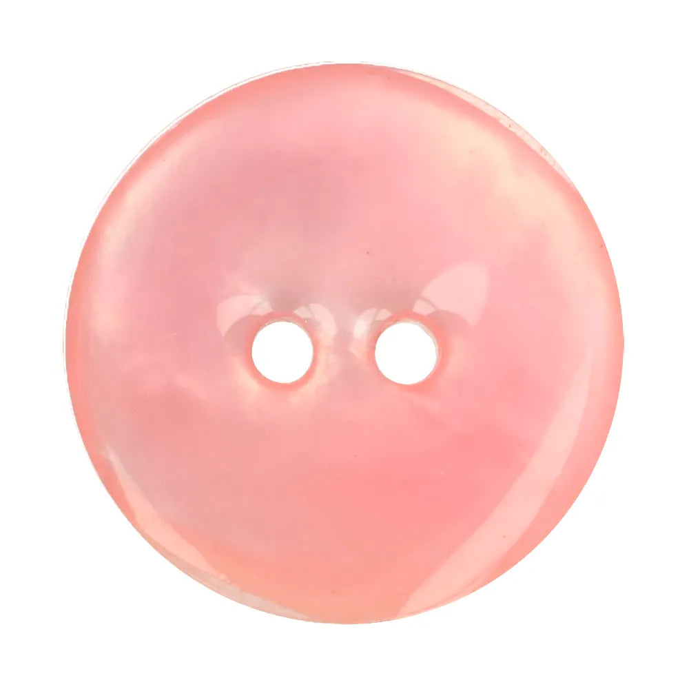 Parelmoer, geëmailleerde knoop 17,5 mm