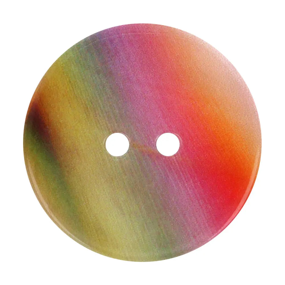 Parelmoer, regenboog-knoop 20 mm