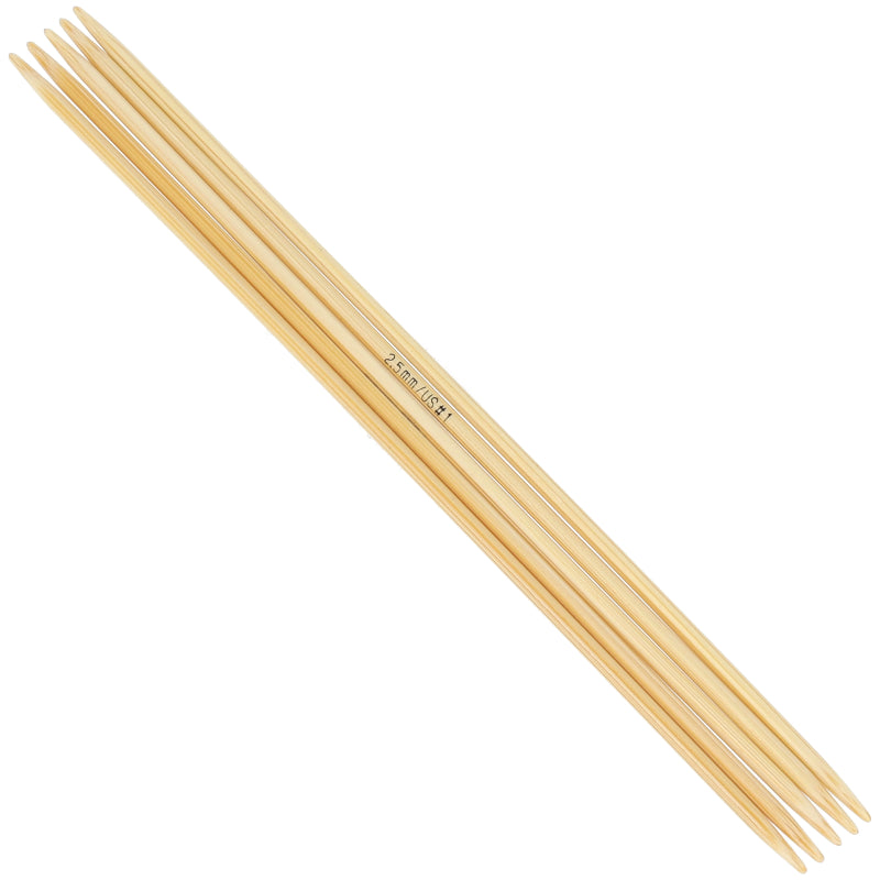 set sokkenbreinaalden 15 mm - bamboo