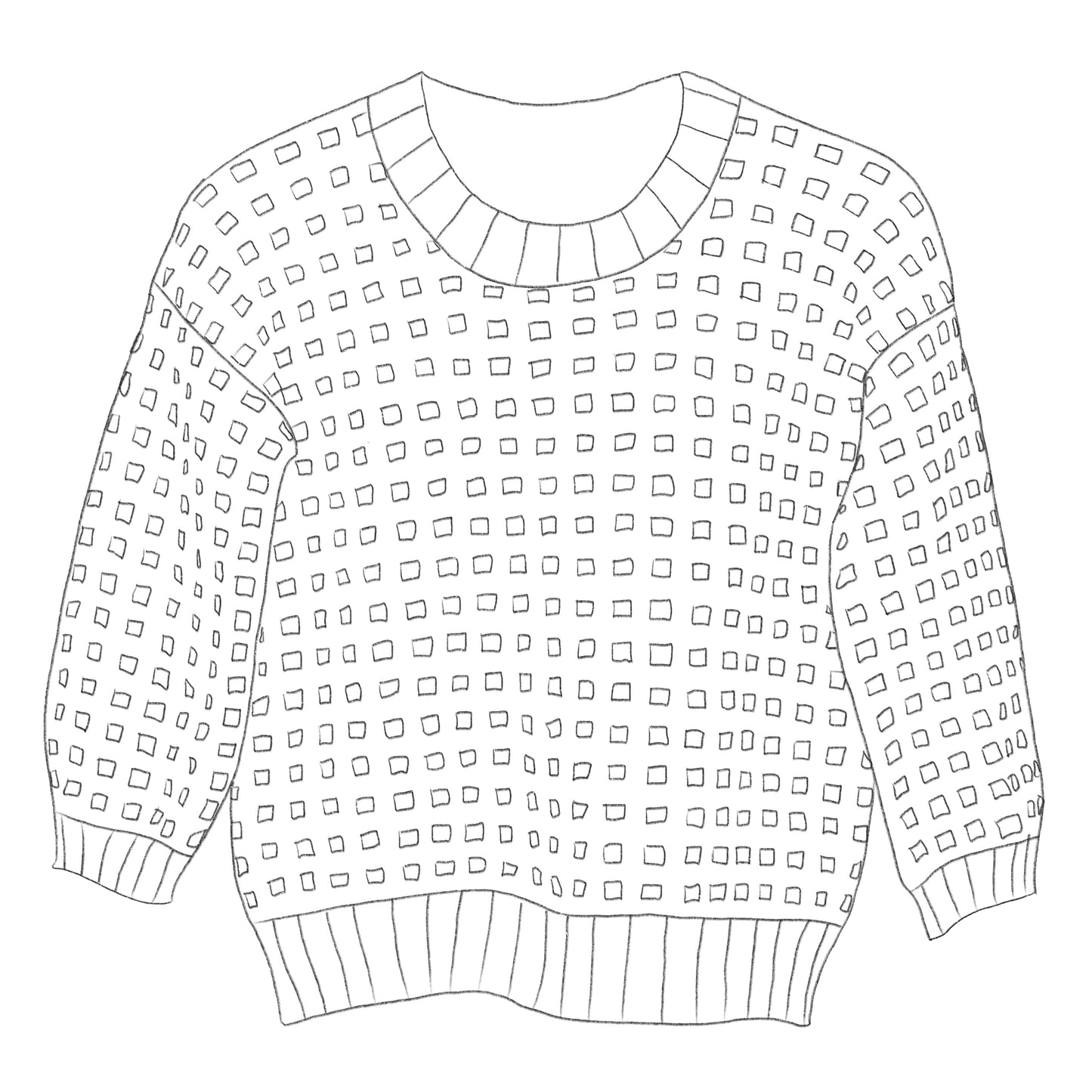 QUADRATA mini sweater (EN)