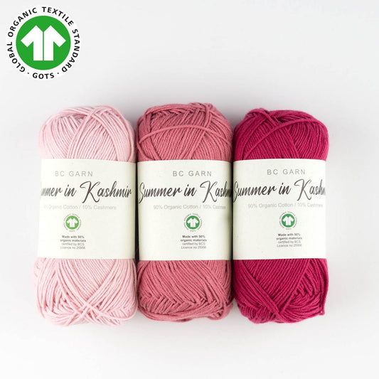 Summer in Kashmir GOTS - einde kleur